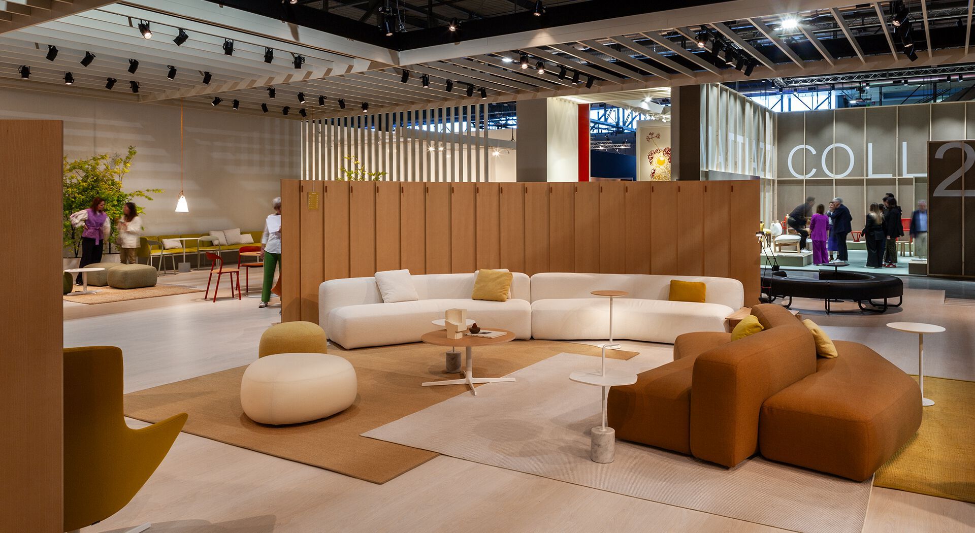 Тканевый модульный съемный изогнутый диван Lapalma ARCH-00055646 - Вид №6