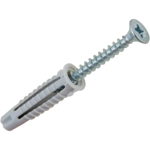 Дюбель-шуруп Standers 6x30 мм, нейлон, 500 шт.