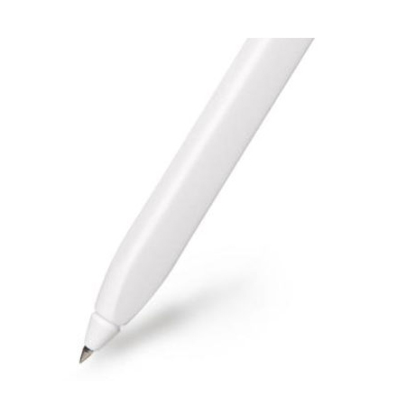 Ручка-роллер Moleskine CLASSIC PLUS (EW41WH07) 0.7мм прямоугол. белый черные чернила блистер 385431 - Вид №2