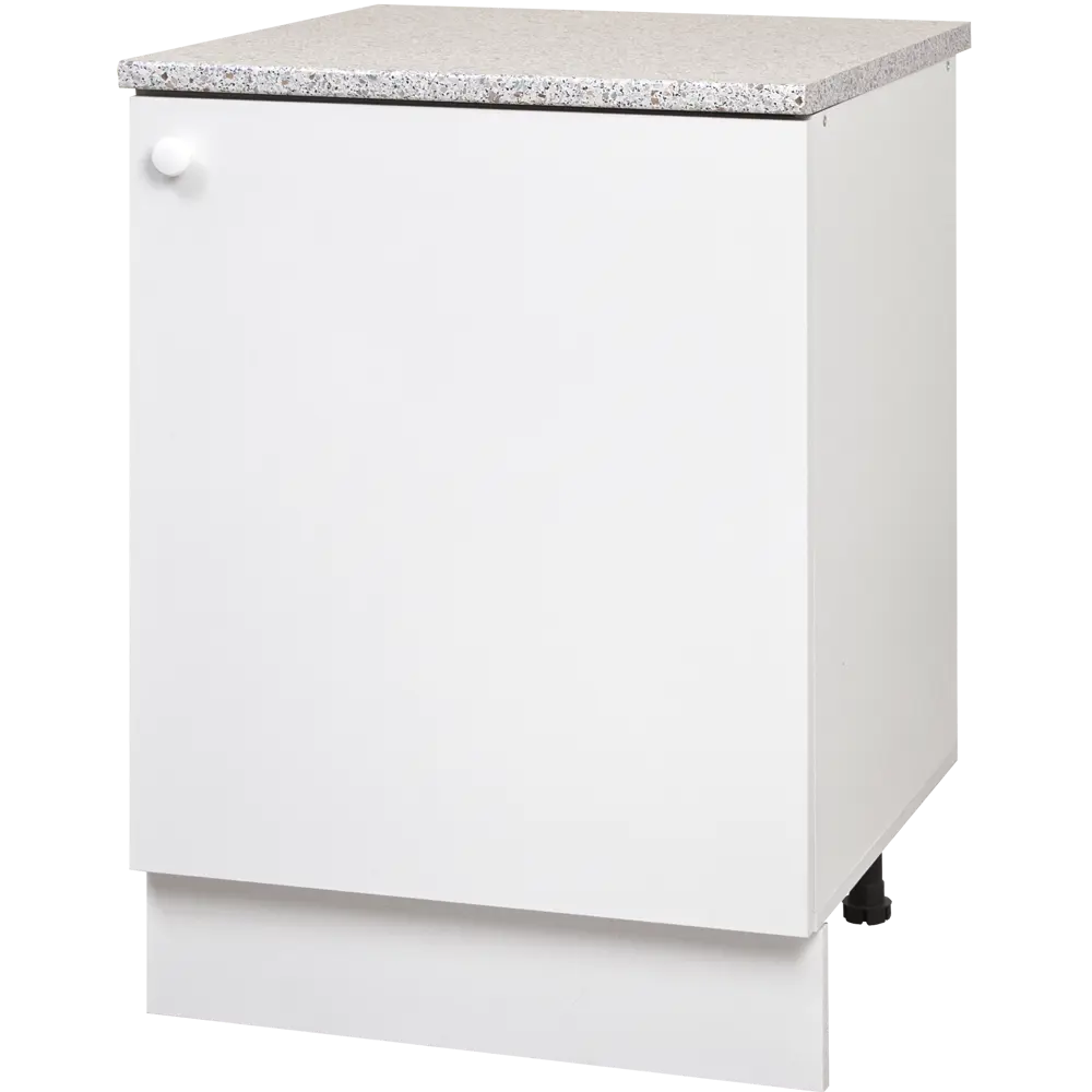 Шкаф напольный Бэлла 60x86x60 см ЛДСП цвет белый 82557151 STLM-2075988 Santreyd