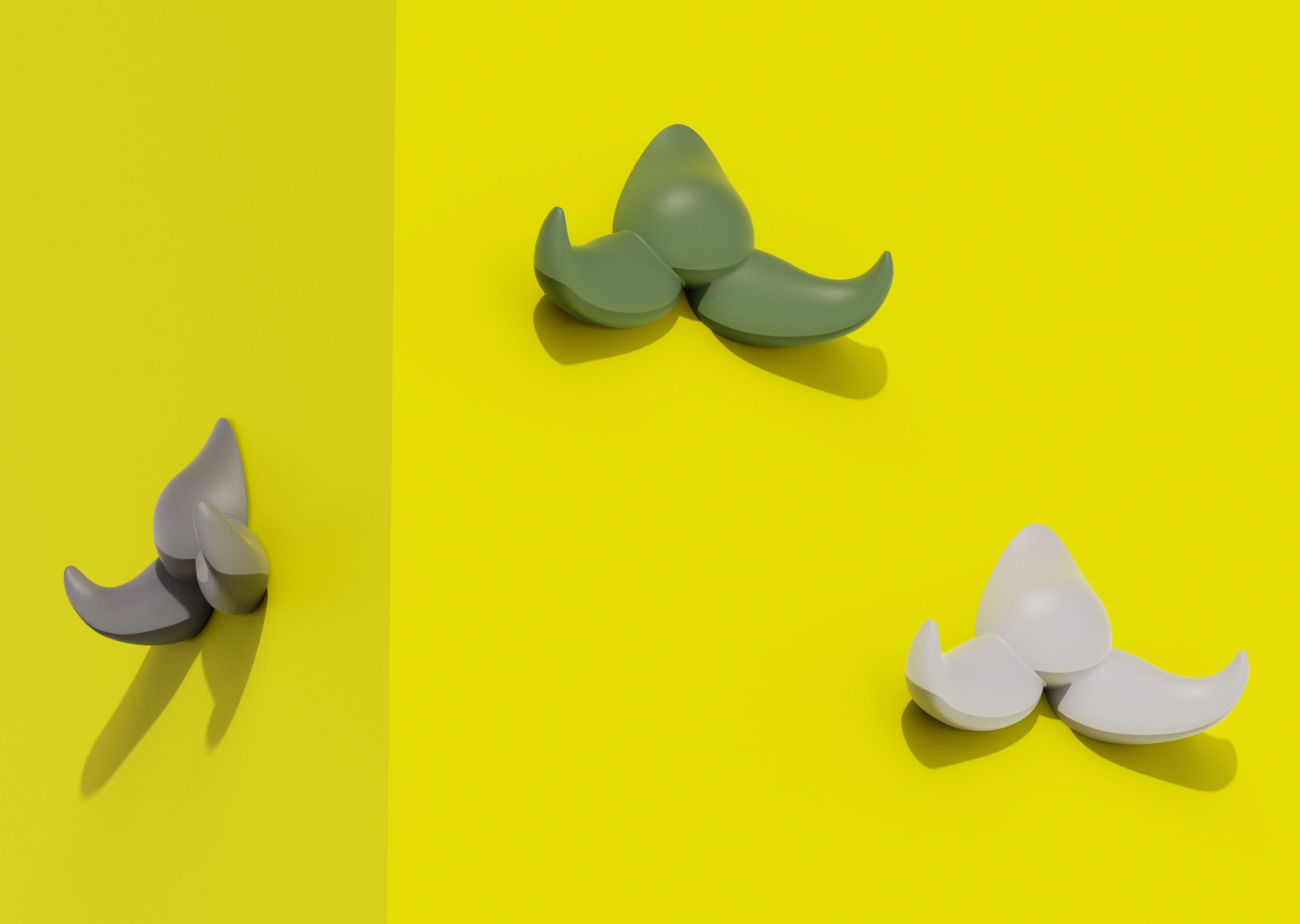 Настенная вешалка из смолы SLIDE BAFFO ARCH-00061270 - Вид №7