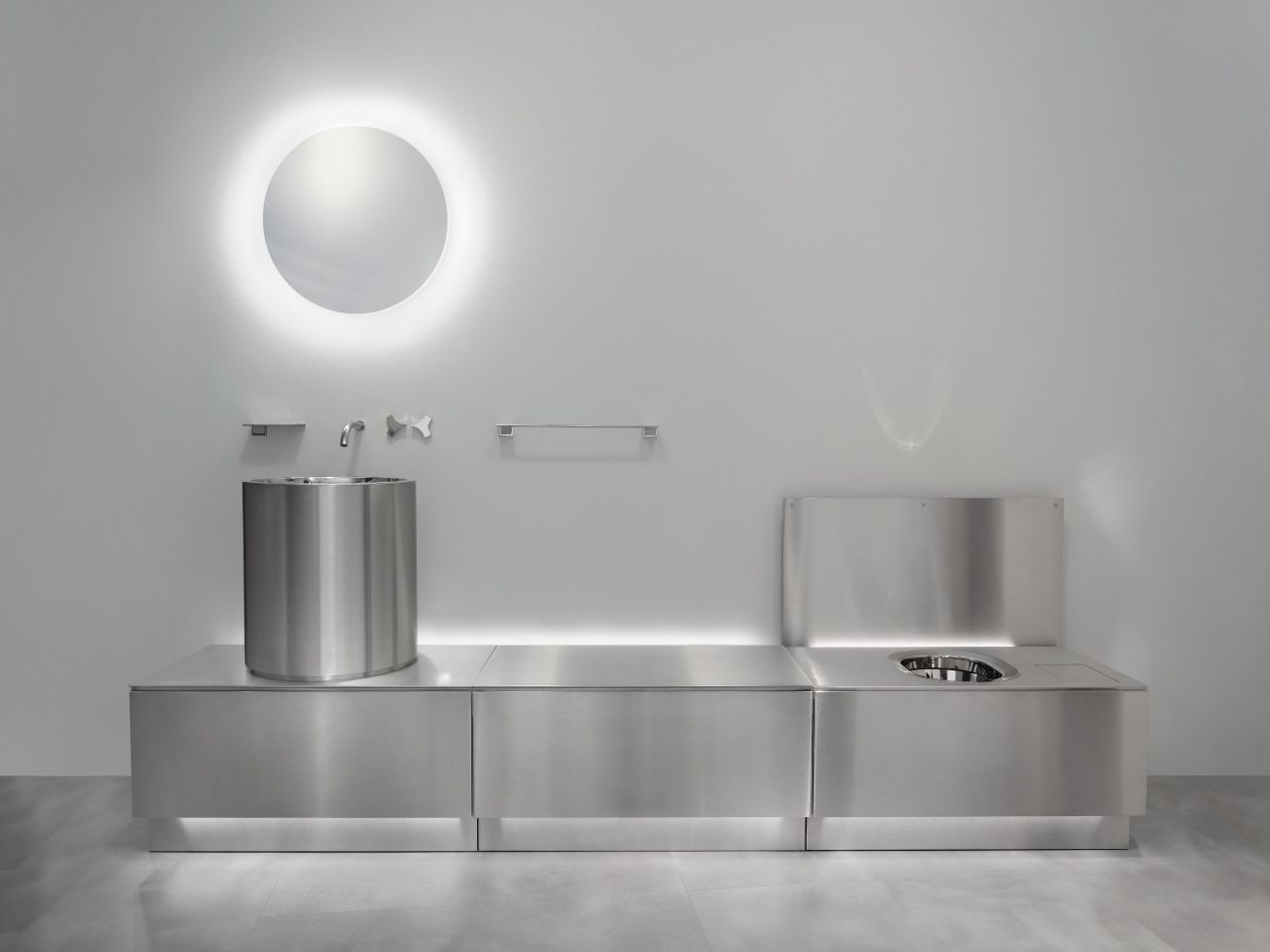 Санитарный модуль из нержавеющей стали для биде и туалета CEADESIGN Abacus ARCH-00096579 - Вид №2