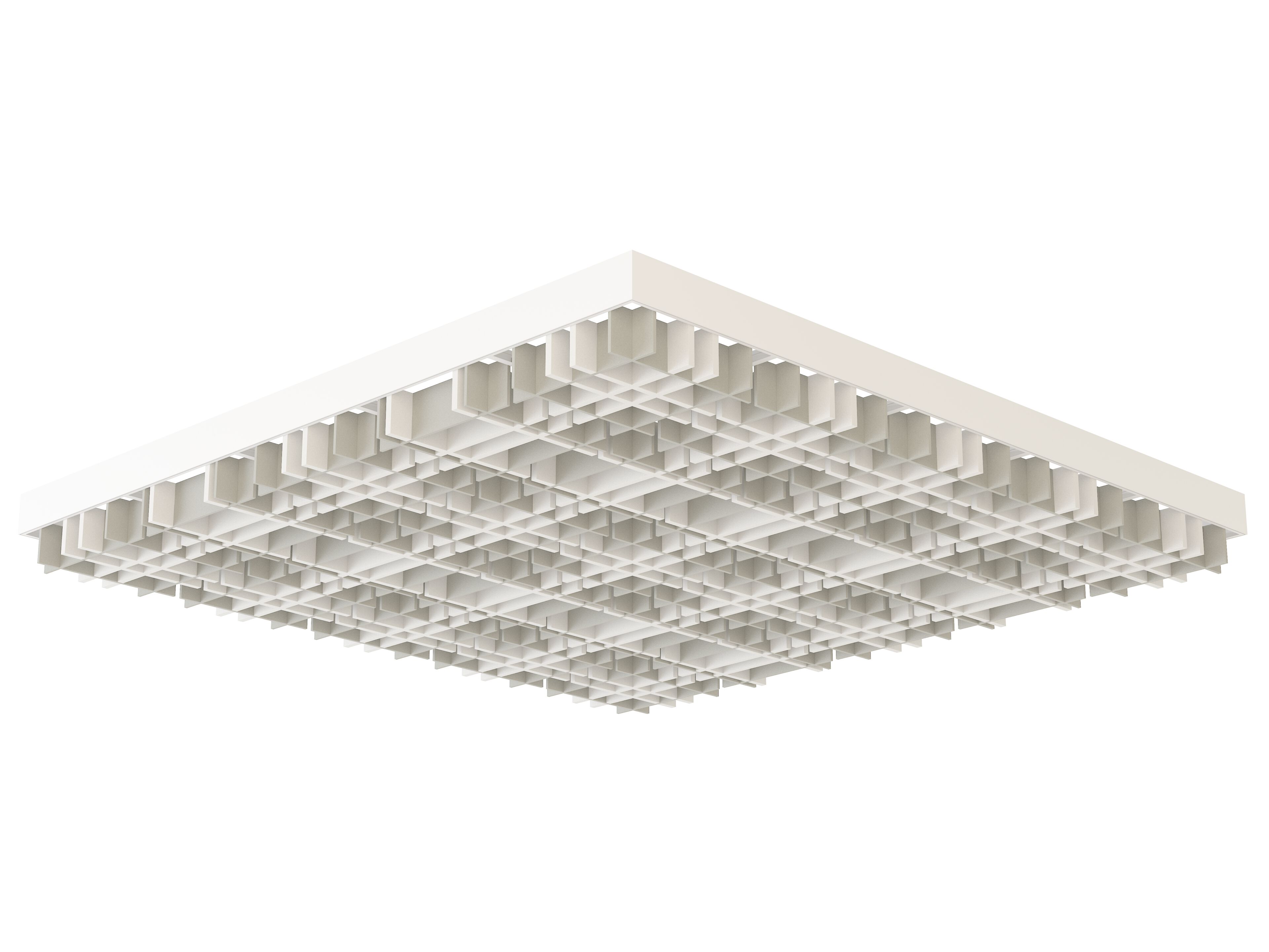 Потолочная акустическая панель из переработанного ПЭТ IMPACT ACOUSTIC® PLAID ARCH-00104056