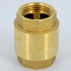 Клапан обратный пружинный YORK с пластиковым затвором ITAP 1"