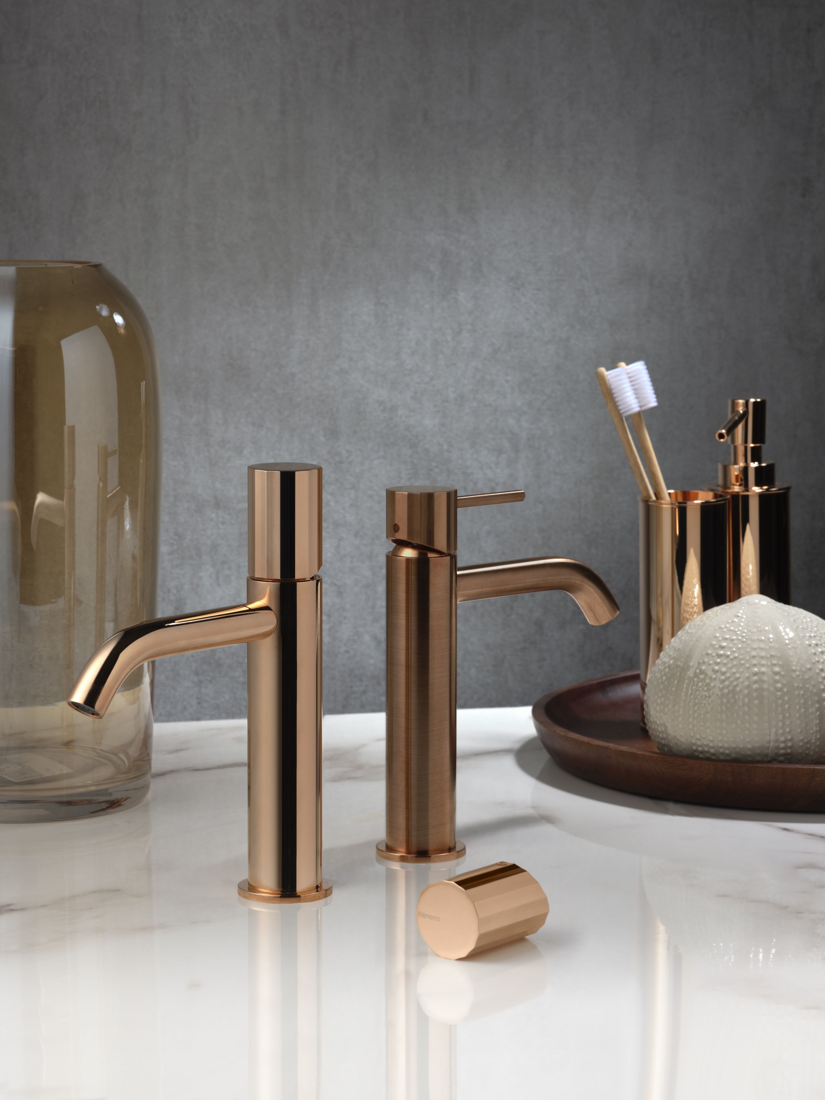 Однорычажный смеситель для раковины Ritmonio диаметр 35 отпечатков пальцев ARCH-00052501 - Вид №5