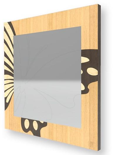 LIGNIS® Квадратное настенное зеркало в раме Dolcevita animalier 12.011 - Вид №1
