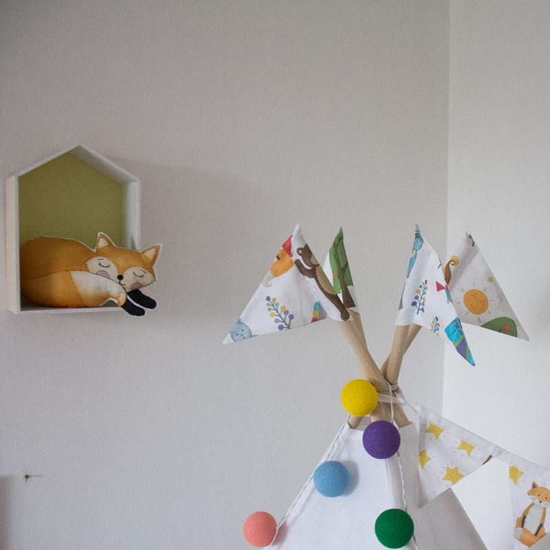 Вигвам Forest Party с окном,карманом и флажками VAMVIGVAM FOREST PARTY 281922 Белый Santreyd  - Вид №5