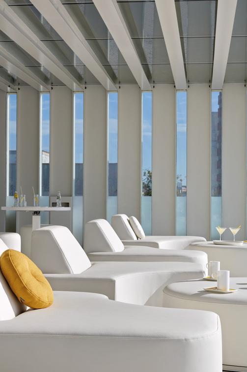 Concept 1 морская кожа белого цвета Manutti Moon Island MNST427 - Вид №3