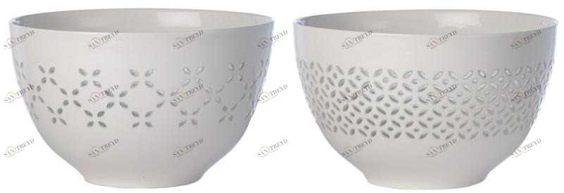 Pols Potten Фарфоровая салатница Pierced 230-400-474 