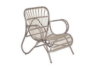 Синтетическое волокно садовое кресло с подлокотниками