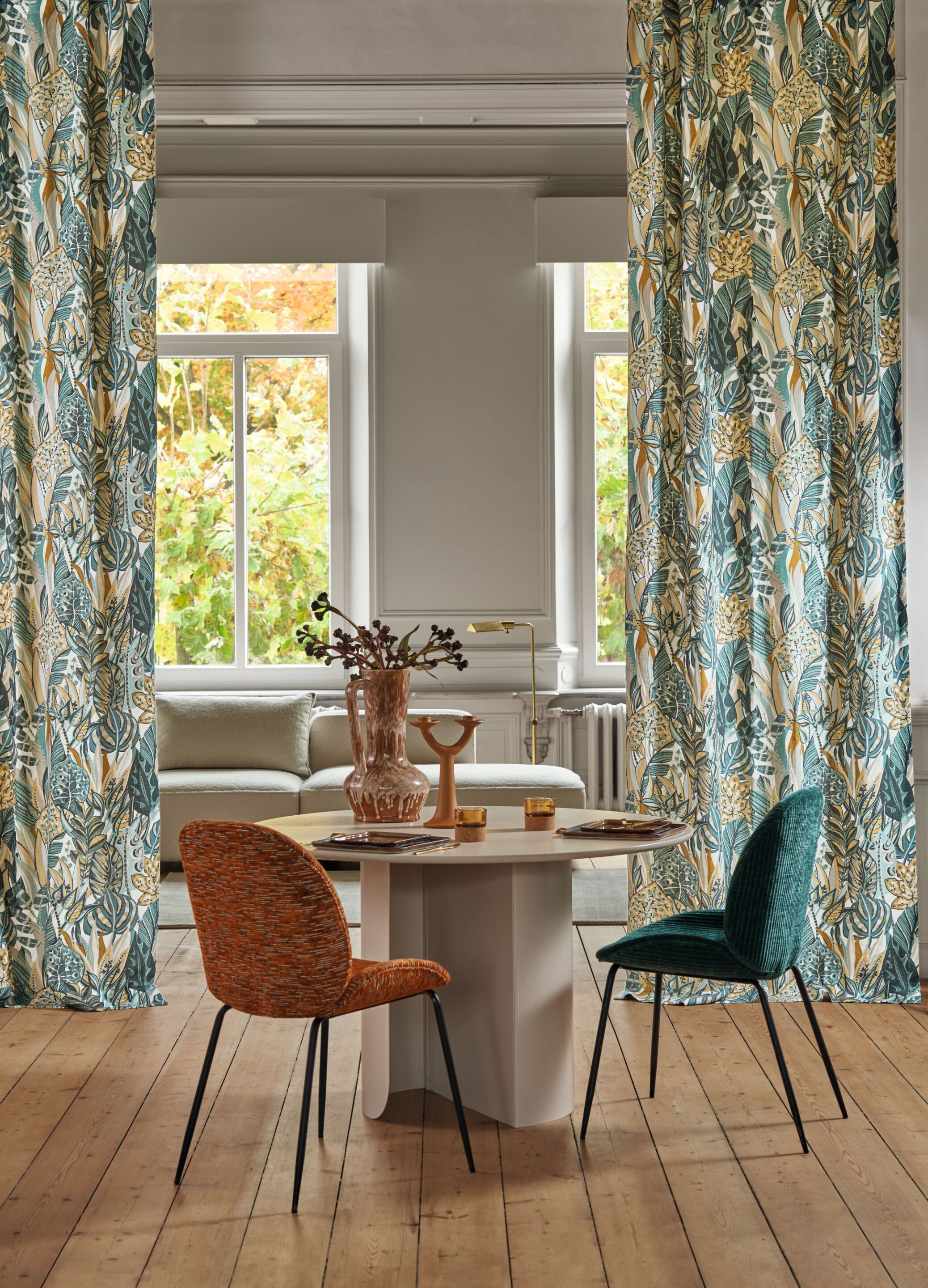 Льняная ткань для штор Casamance Voltige ARCH-00035226 - Вид №1