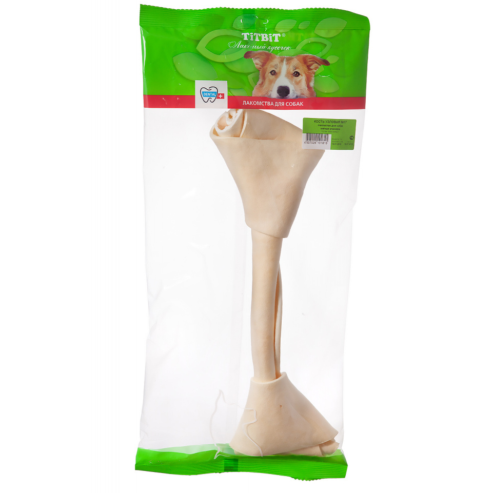 ПР0002574 Лакомство для собак Кость узловая №17 TITBIT 