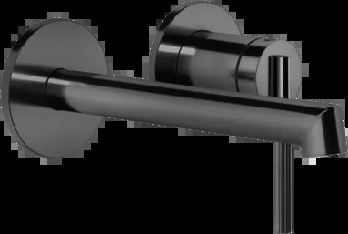 Смеситель для умывальника 63581 706 Gessi Ingranaggio ЧЕРНЫЙ МЕТАЛЛ PVD