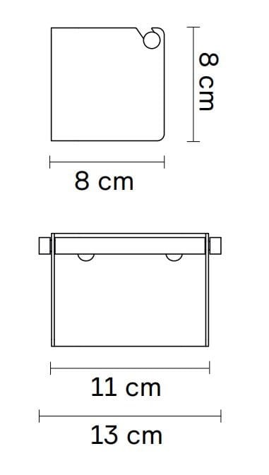 Стальной держатель рулона Form & Refine Arc ARCH-00023470 - Вид №2
