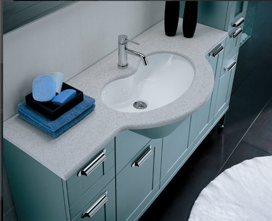 GA25 GARDENIA Комплект мебели для ванной комнаты 145 см ARDECO Ardeco S. R. L 42694 - Вид №1