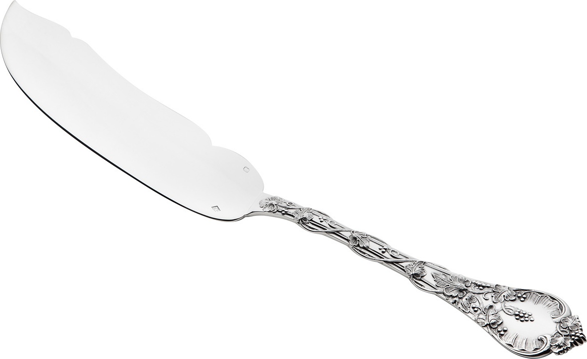 83162 Odiot Нож для рыбы сервировочный Odiot "Демидофф" 28,3см (серебро 925) Серебро 925 