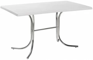 2564 Стол Rozana 120*80 Белый R-HOME