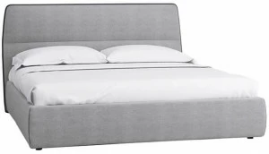 30662 Кровать с ортопедическим основанием и ящиком Сканди 1.8 Грей R-HOME