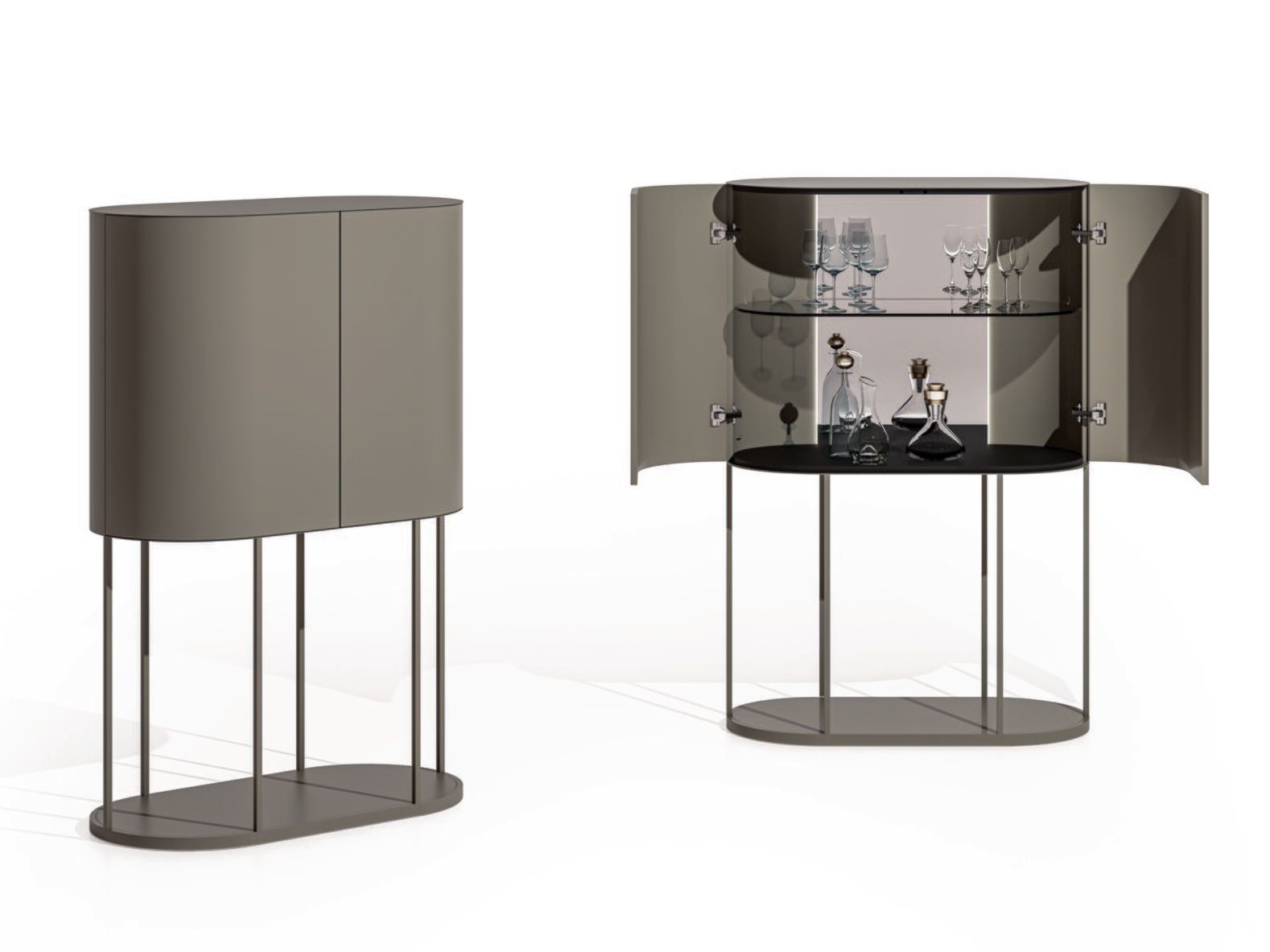 Барный шкаф со встроенным освещением Ronda Design Asteria ARCH-00040907 - Вид №1