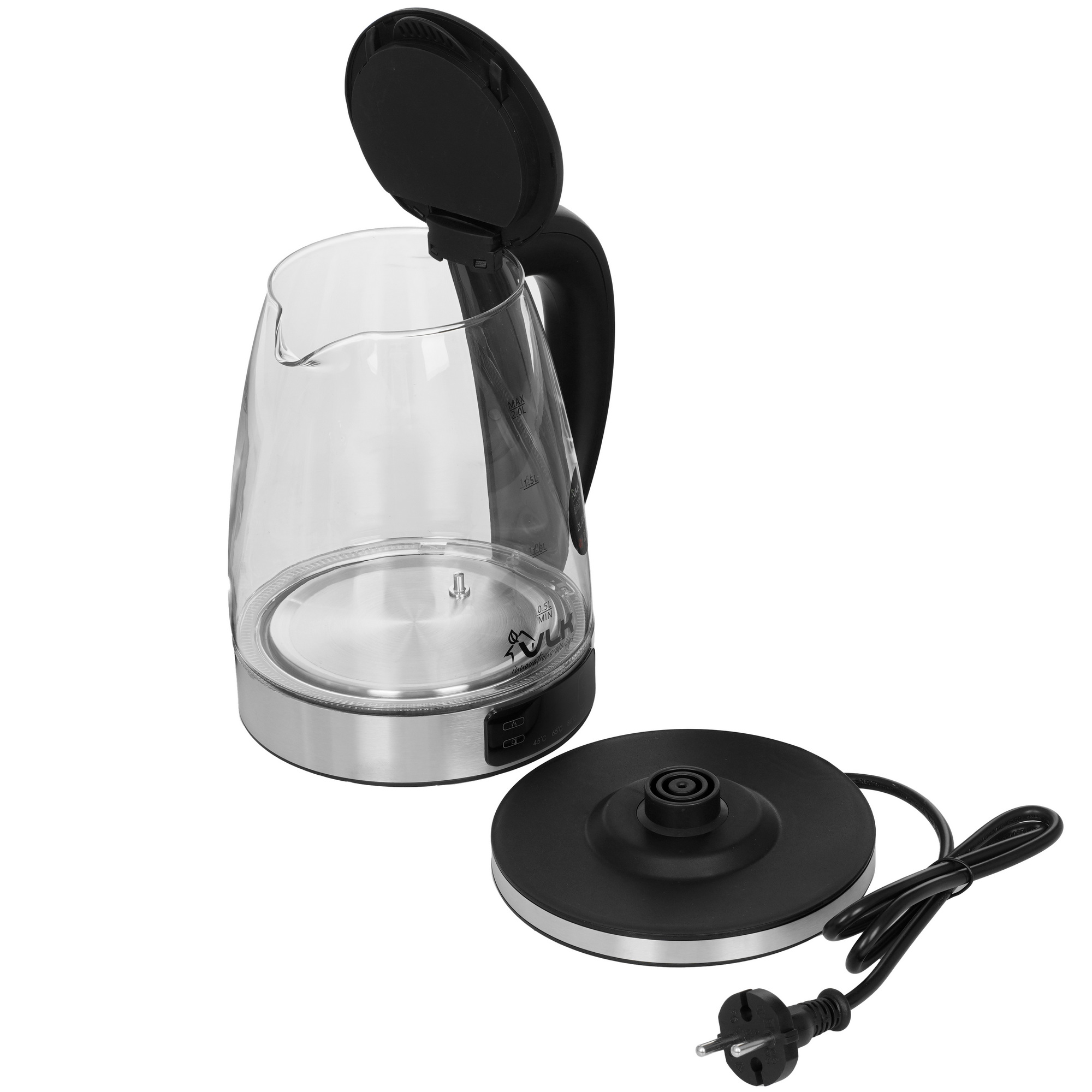 9216770 Электрочайник VLK Siena-6558 черный STDN-0011685 - Вид №5