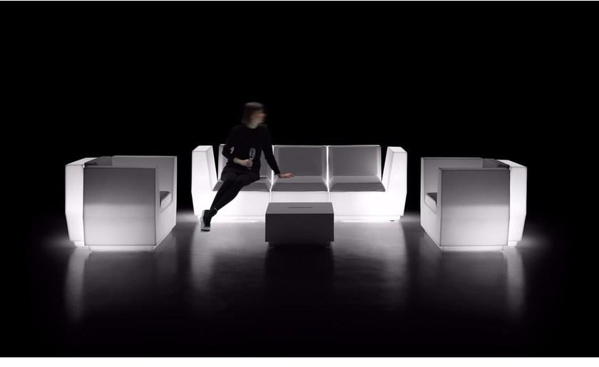 Plust Светящееся садовое кресло из полиэтилена Big cut sun-id-1346410 - Вид №1