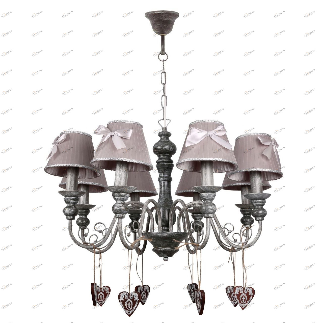 Люстра дизайнерская Dumbledore бежевая 10178-8L SUPERNW ДИЗАЙНЕРСКИЕ 056697 Бежевый 