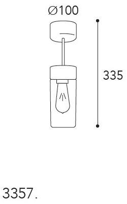 Moretti Luce Подвесной светильник для уличного освещения из латуни Silindar sun-id-1442302 - Вид №5