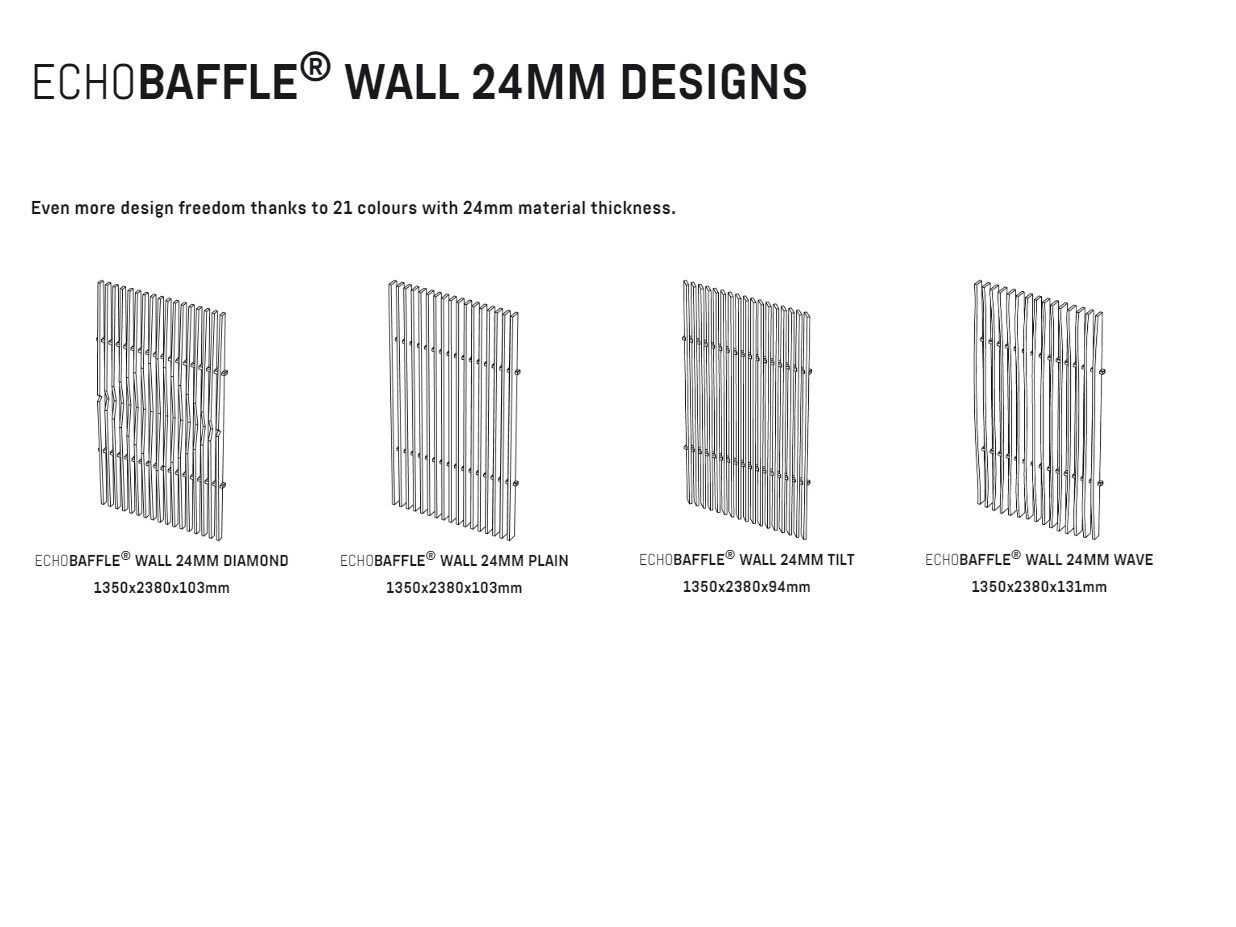 ПЭТ акустическая панель ECHOJAZZ ECHOBAFFLE® WALL ARCH-00049262 - Вид №7