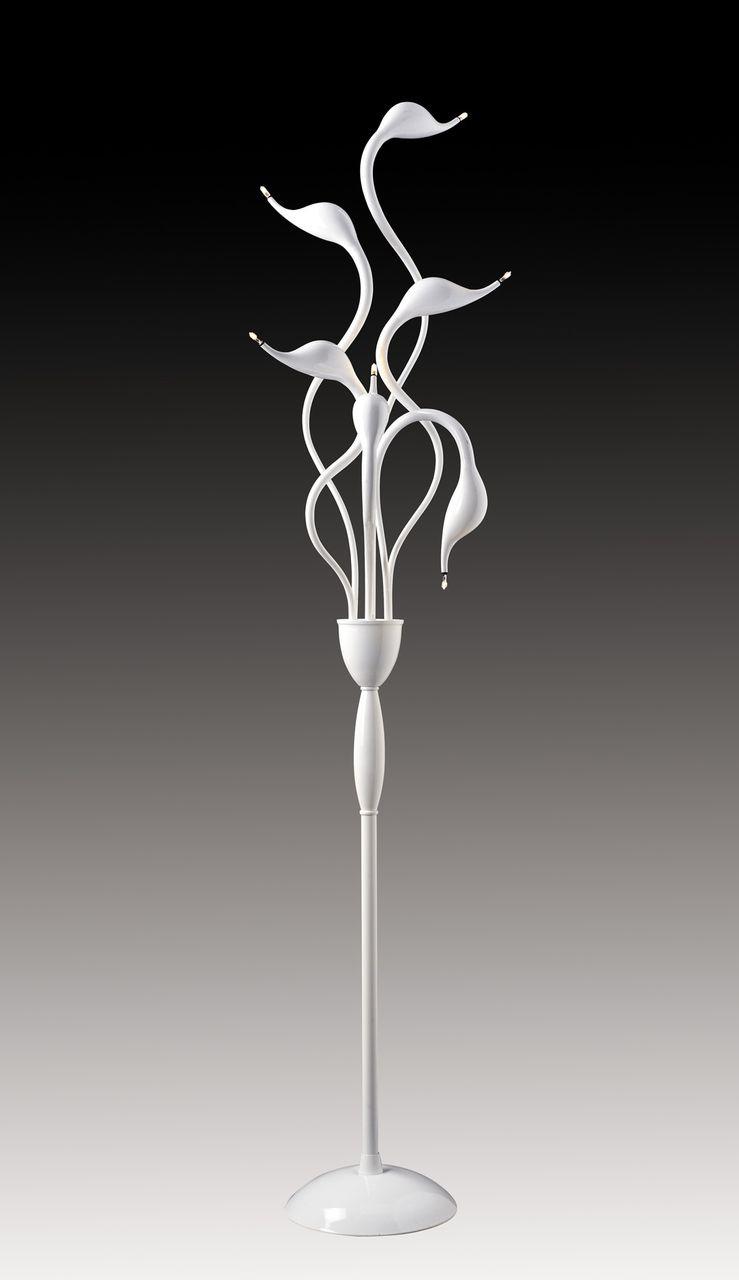 Торшер Lightstar Cigno Collo Wt 751766 LIGHTSTAR  081435 Белый  - Вид №2