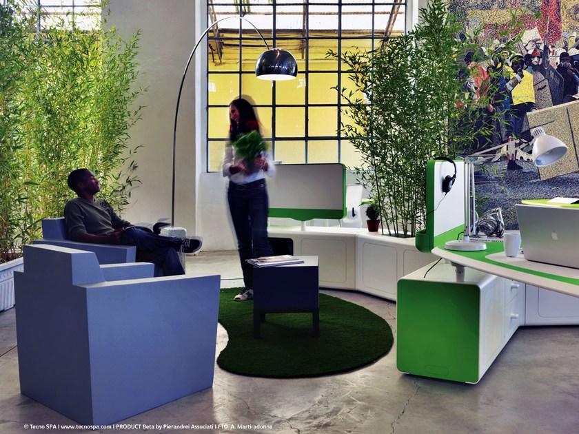 Quinze & Milan Кресло QM из пеноматериала с подлокотниками (ir)regular sun-id-1408982 - Вид №3