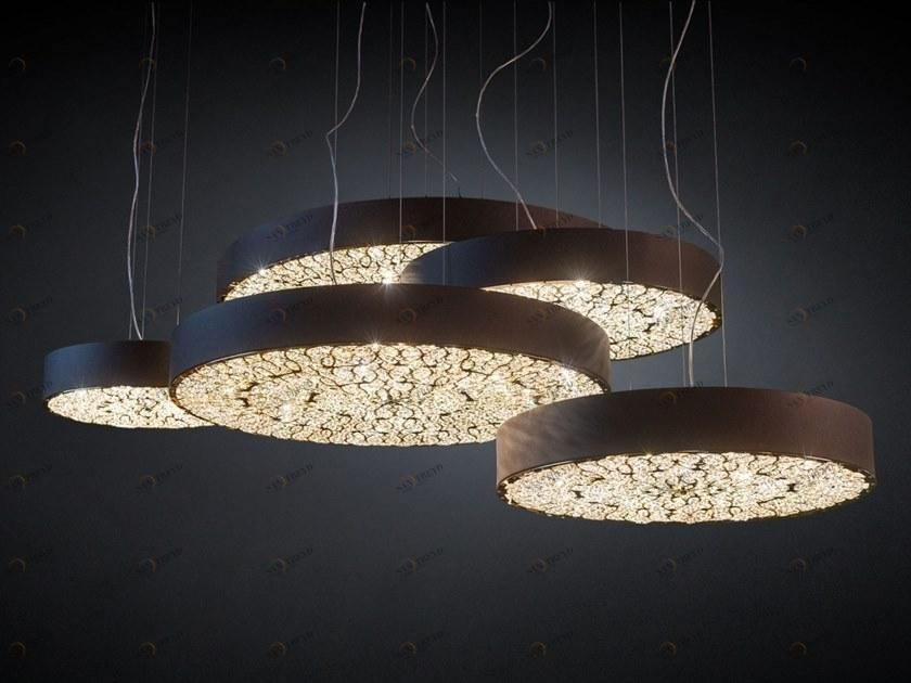 VGnewtrend Led подвесной светильник с кристаллами Arabesque sun-id-1353612