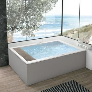 Ванна угловая MINERVA INDOOR 200 см с аэромассажем 2MNA4D5