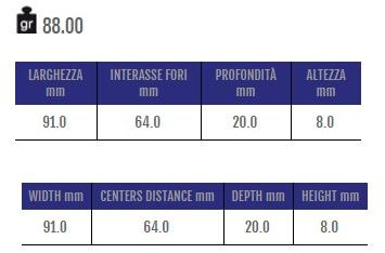 Cosma Ручка для мебели из замака в современном стиле  12481  - Вид №1