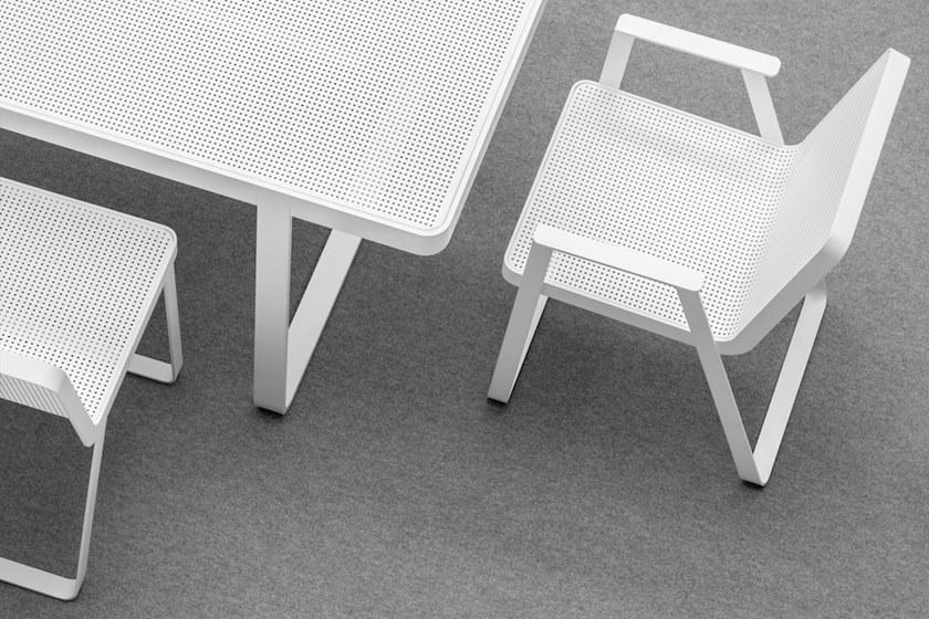 Terraforma Прямоугольный алюминиевый садовый стол Makemake Mktr209al/1 - mktr209al/2 - Вид №3