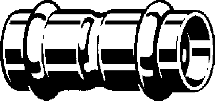 Viega Муфта Sanpress Inox 2315 (436162) 436 162 - Вид №1