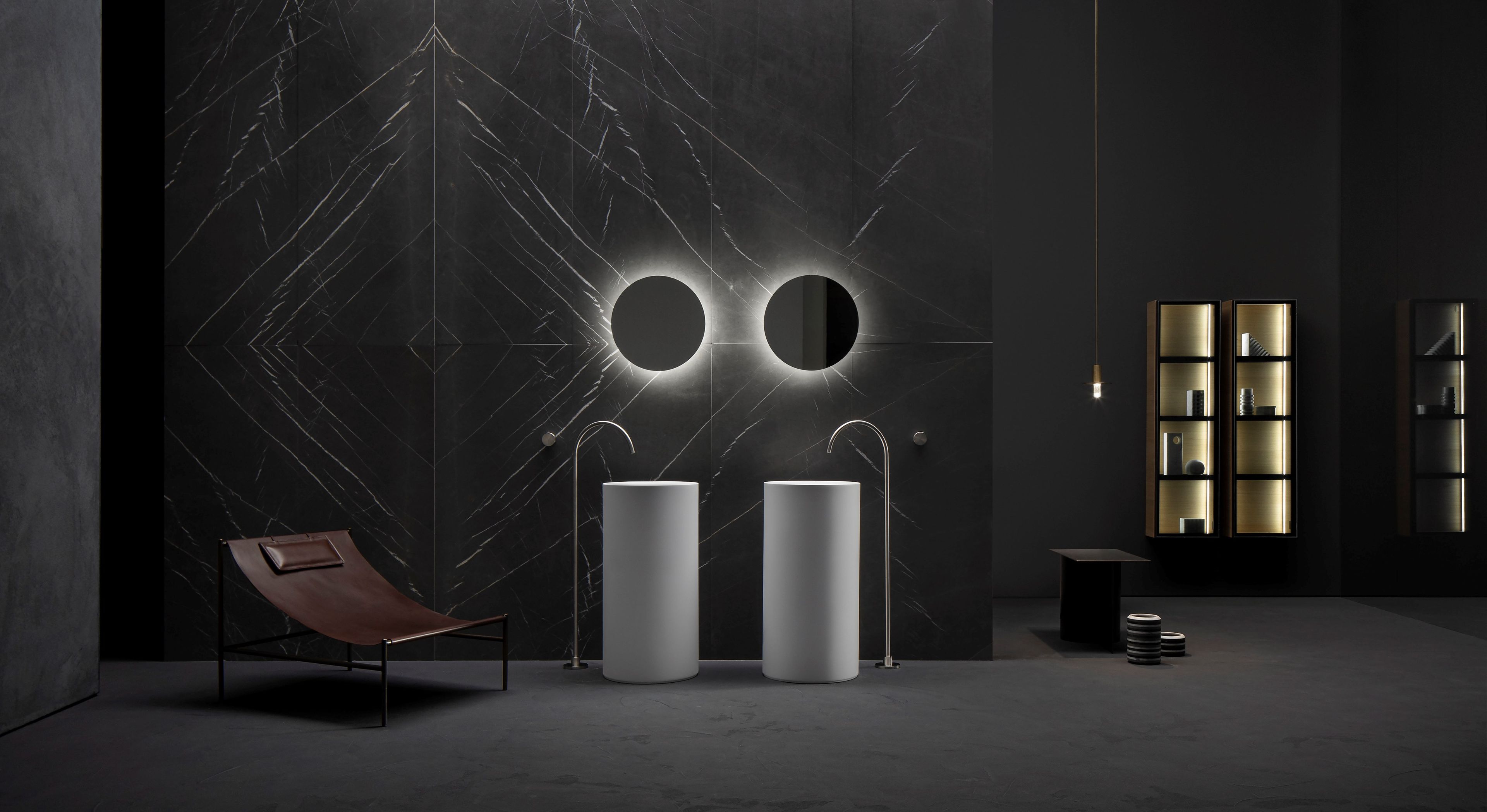 Отдельно стоящая раковина из Cristalplant® Falper FONTANA ARCH-00069494 - Вид №1