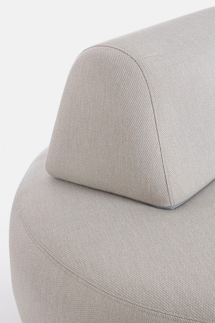 Тканевый изогнутый съемный садовый диван BIZZOTTO COOPER ARCH-00134667 - Вид №13