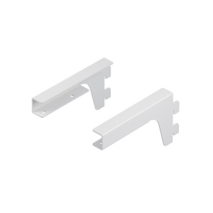 Кронштейны для ЛДСП , 150x70x18 мм, белый, 2 шт LJPS0468 Public Steel Россия