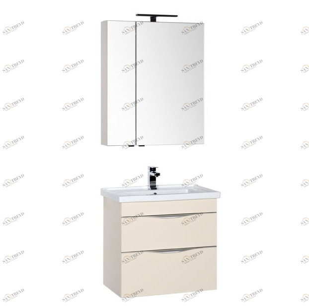 Комплект мебели Aquanet Эвора 70 бежевый 00184556