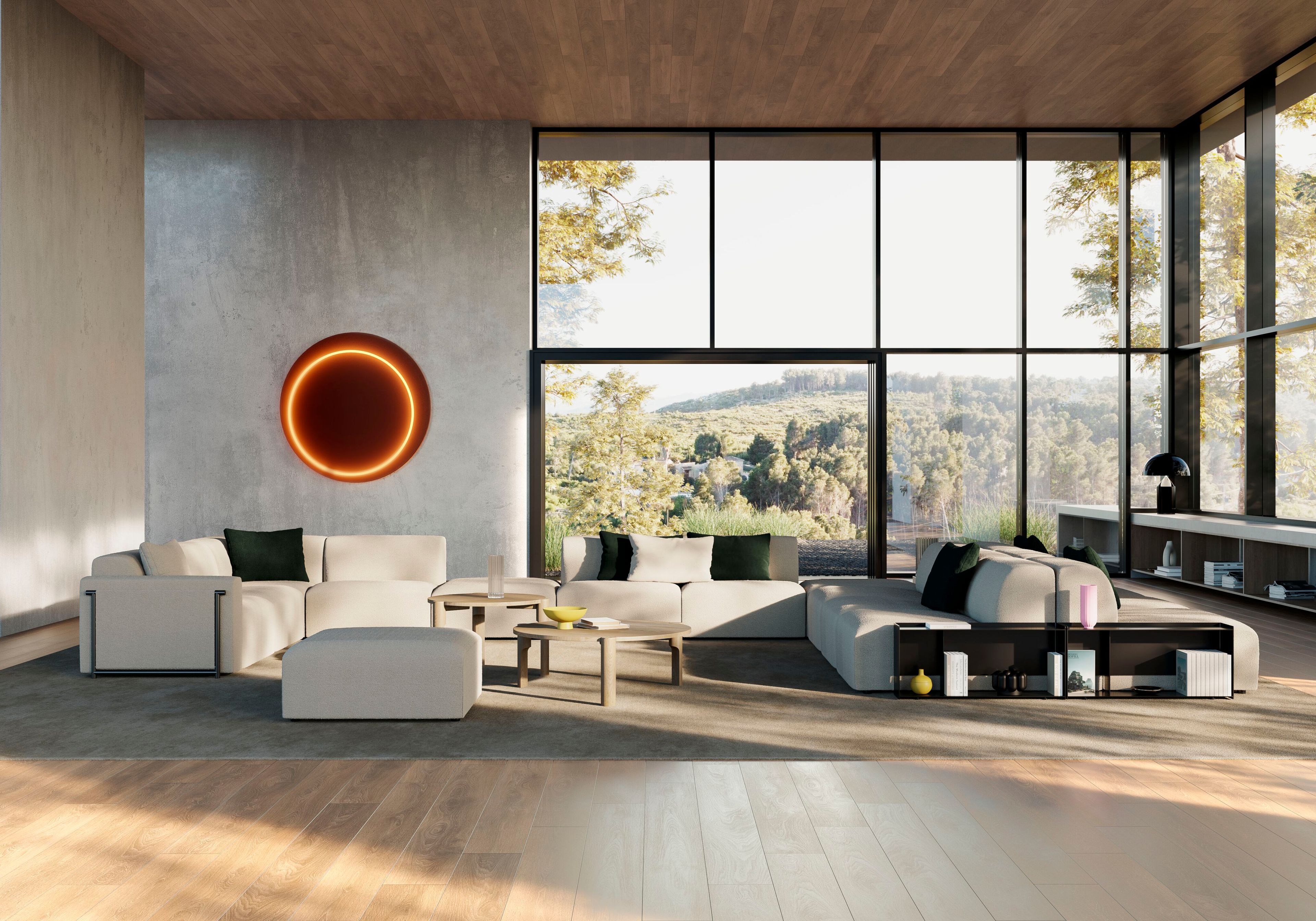 Модульный тканевый диван Omelette Editions Savoye ARCH-00126393 - Вид №3