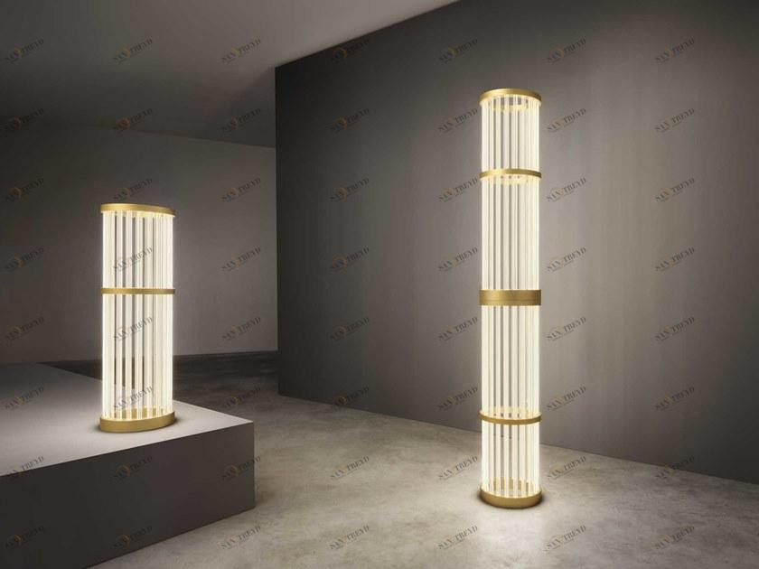 Olev Торшер из металла  3891, 3892, 3893 