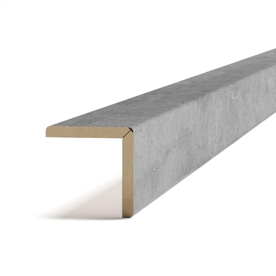 Угол универсальный МДФ STELLA 2700*24*24 Бетон Чикаго (10) Premium STSR-102