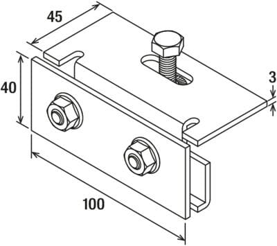 Система крепления черепицы из нержавеющей стали FISCHER Fischer DLA A2 ARCH-00025067 - Вид №1