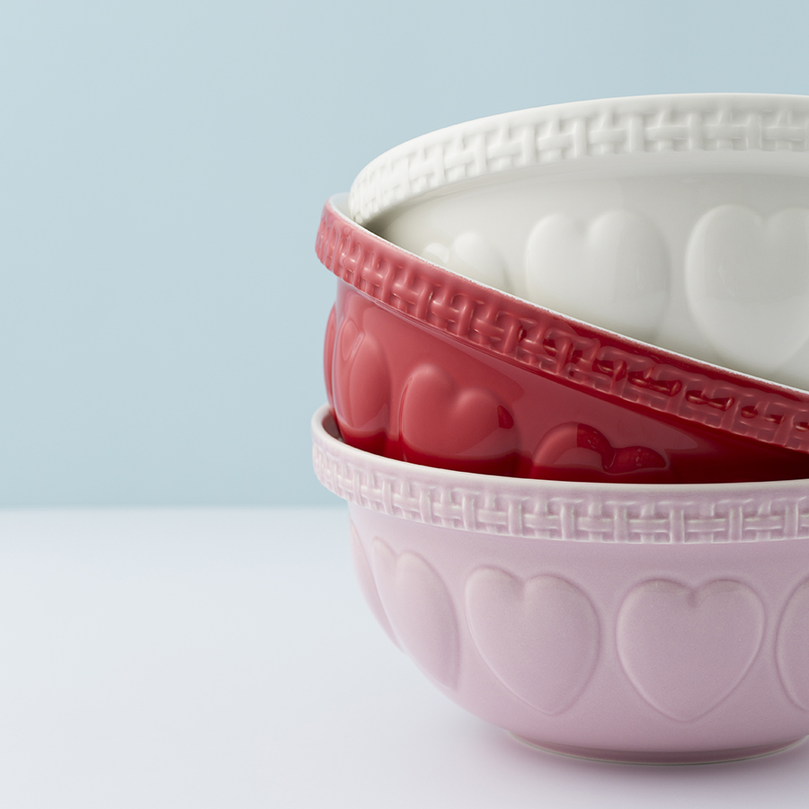 2006.021 Миска для смешивания hearts, D29 см, 4 л, красная Mason Cash  - Вид №8