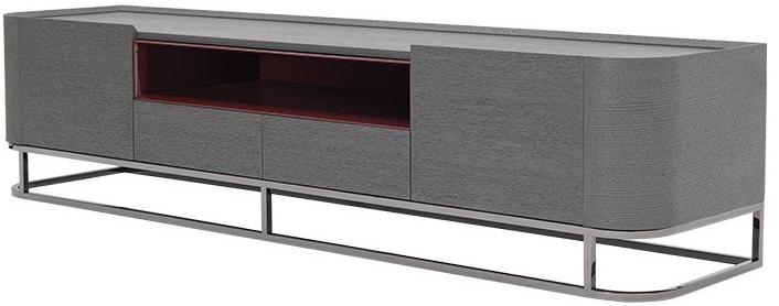 HC28 Cosmo Тумба под ТВ из фанерованной древесины с ящиками Largo 52c006 - Вид №1