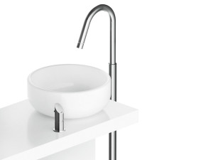 Однорычажный смеситель для раковины из нержавеющей стали