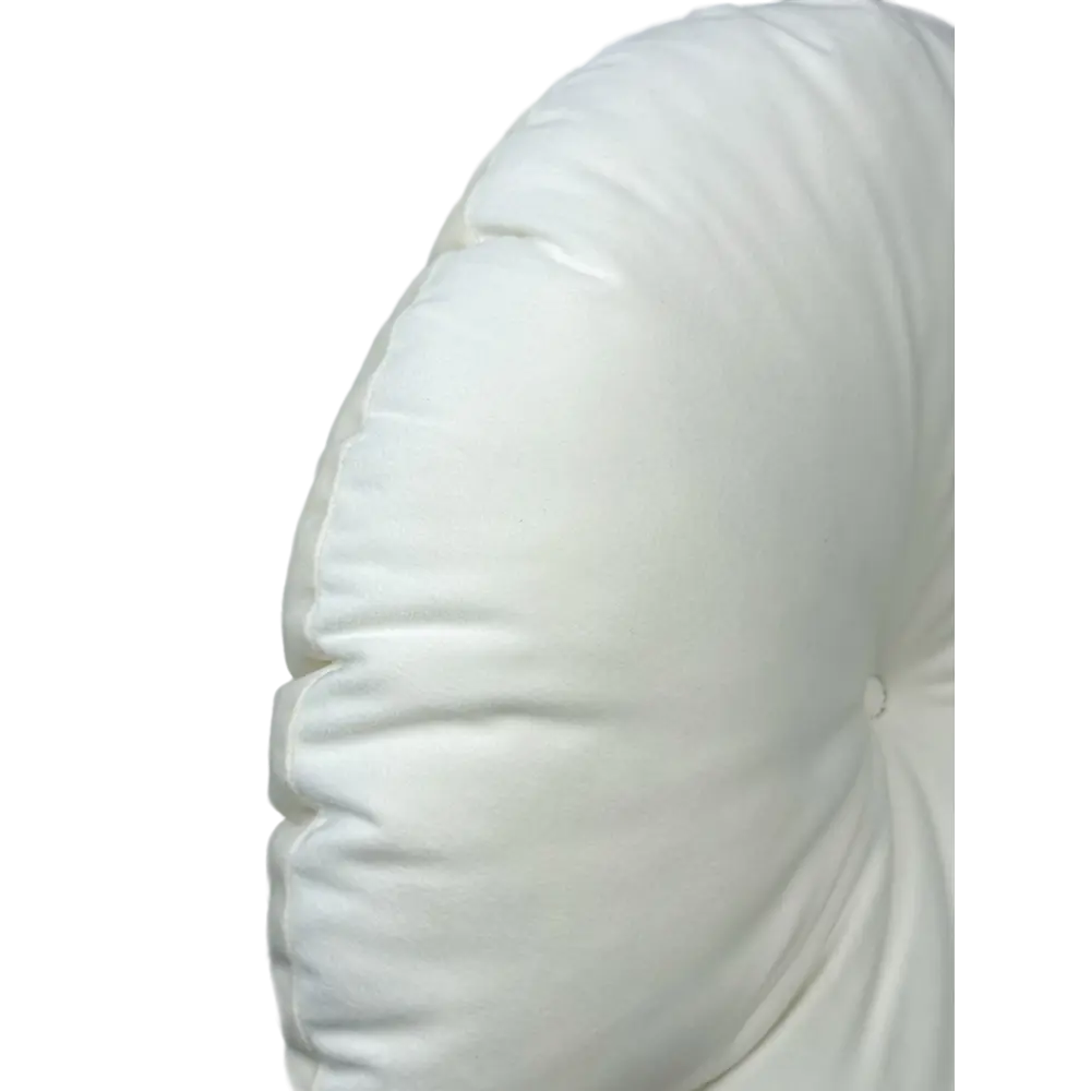 Подушка декоративная Linen Way d37 см бархат цвет кремовый STLM-2206153 - Вид №2