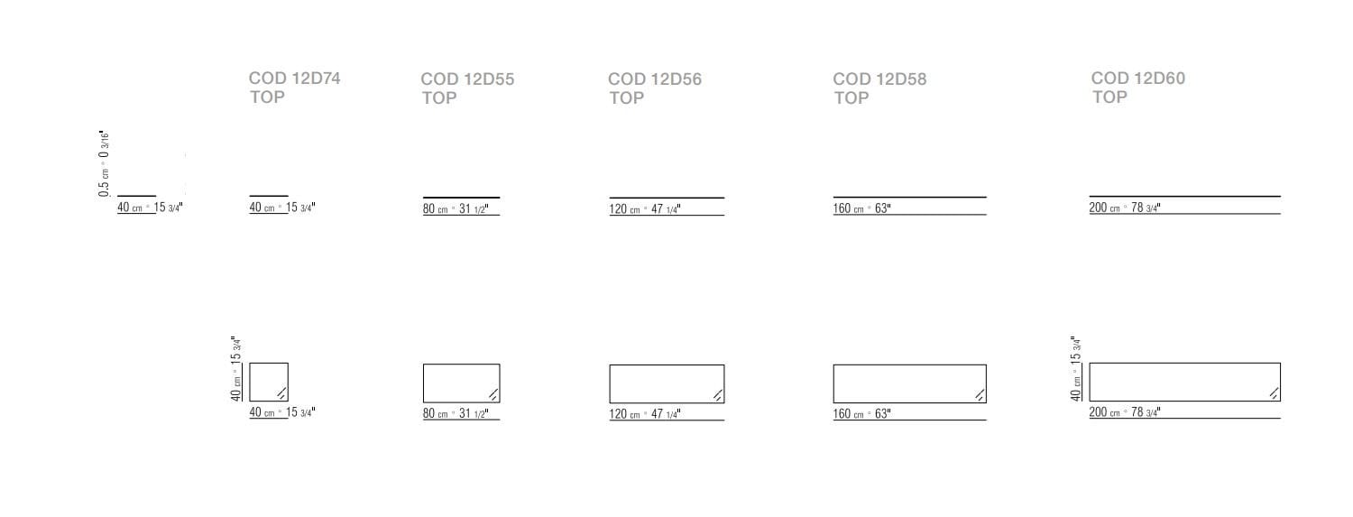 Секционный металлический книжный шкаф с кожаными ящиками Flexform ARCH-00134674 - Вид №7