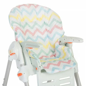 Съемный чехол для стульчика для кормления Rainbow Zigzag VAMVIGVAM  281636 Голубой;розовый