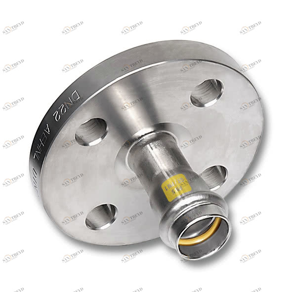 617VAPF35 SANHA 17-VA-PF пресс-фланец для газа, нержавеющая сталь DN 32 / 35 mm мм 